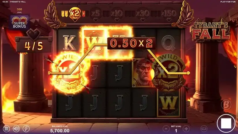 Tyrant’s Fall slot screenshot 