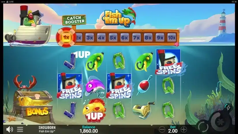 Fish ‘Em Up slot screenshot 2