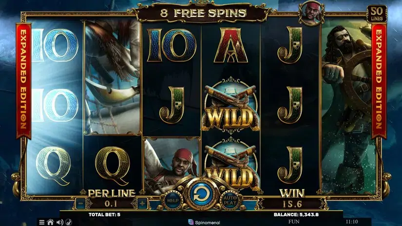 Age Of Pirates Expanded Edition slot screenshot 6