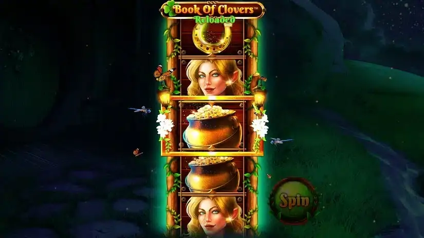 Book Of Clovers Reloaded slot screenshot 4