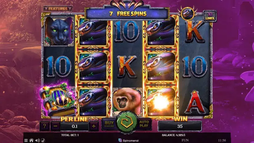 Book of Panther slot screenshot 6