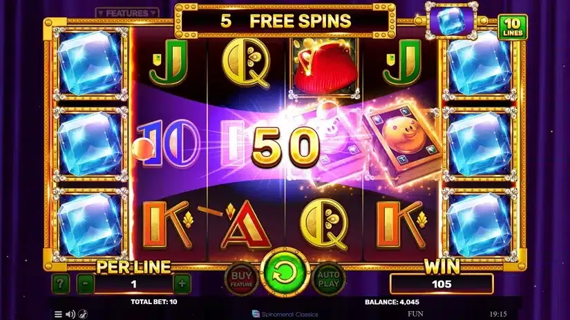 Book of Piggy Bank slot screenshot 