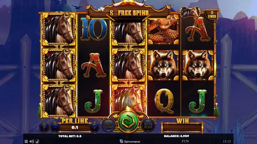 Book Of Rampage Reloaded slot screenshot 5