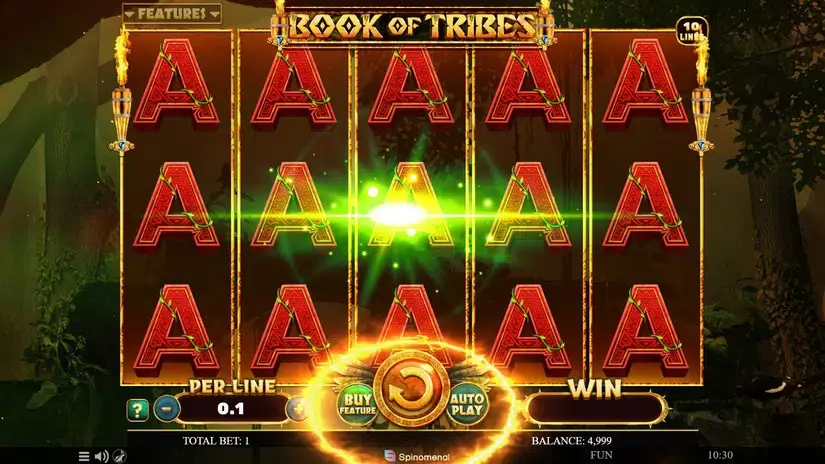 Book Of Tribes slot screenshot 3