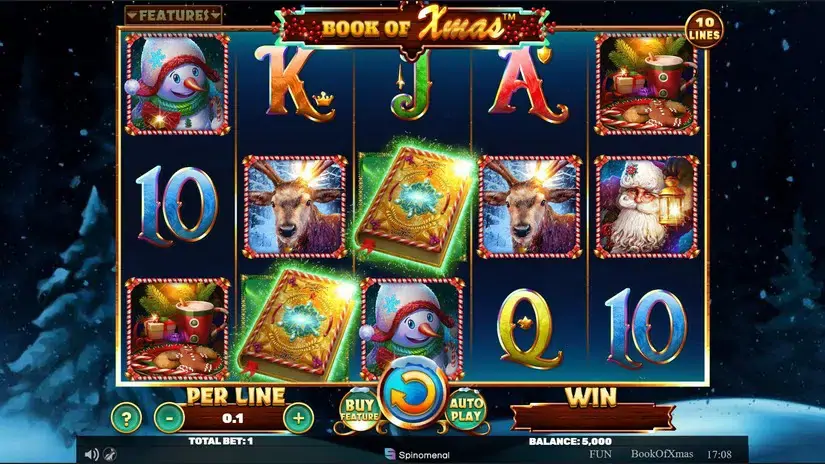 Book Of Xmas slot screenshot 1