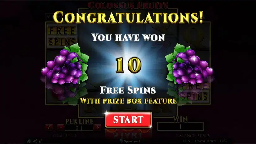 Colossus Fruits slot screenshot 5