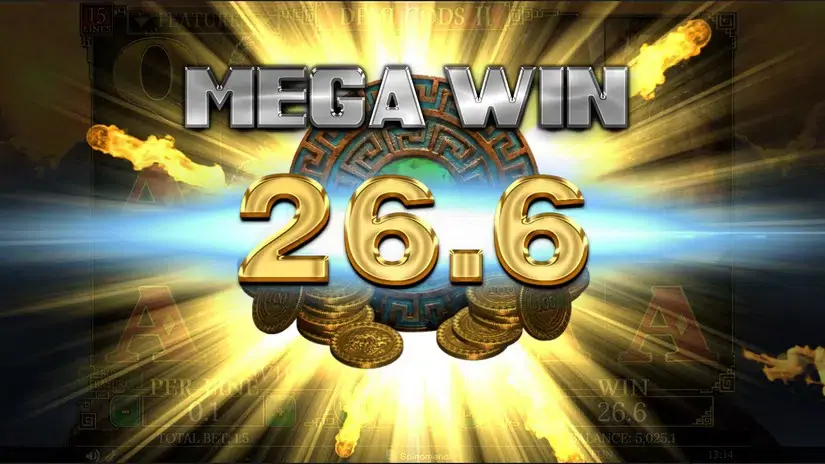 Demi Gods II 15 Lines slot screenshot 2