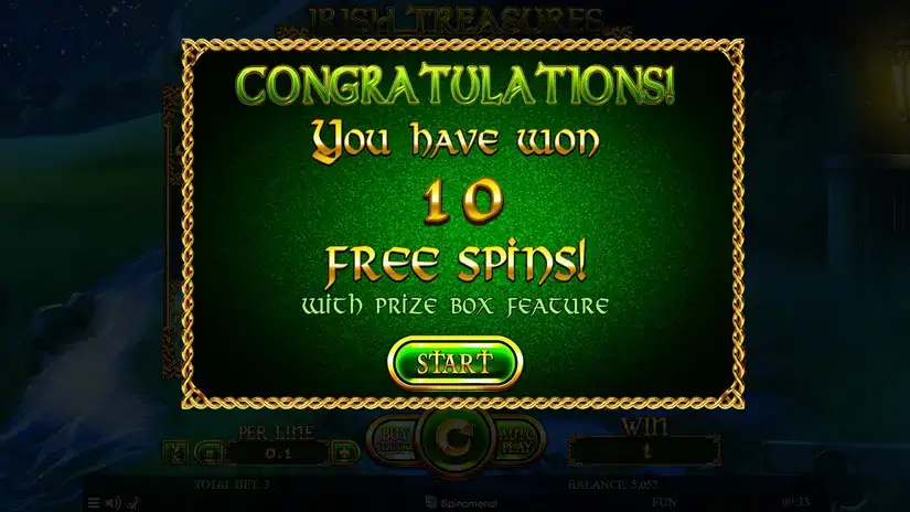 Irish Treasures slot screenshot 4