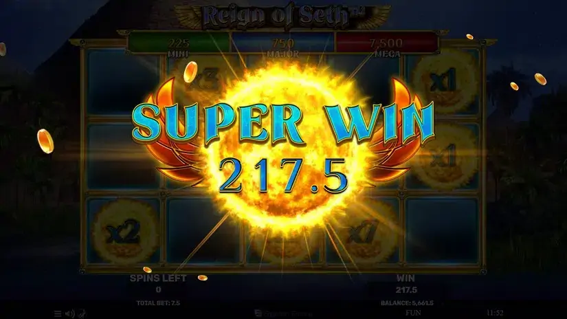 Reign of Seth slot screenshot 6