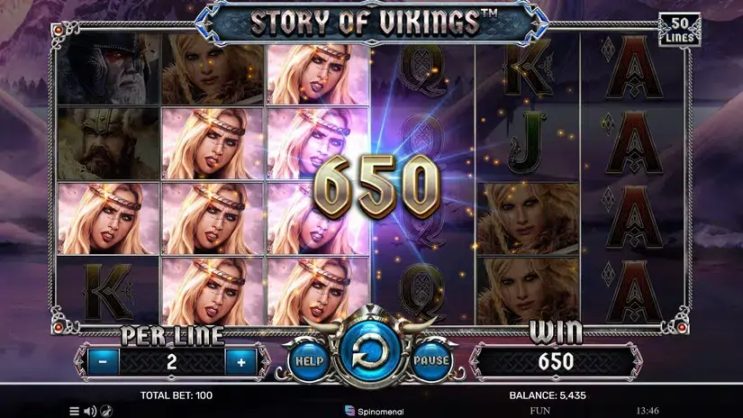 Story Of Vikings slot screenshot 5