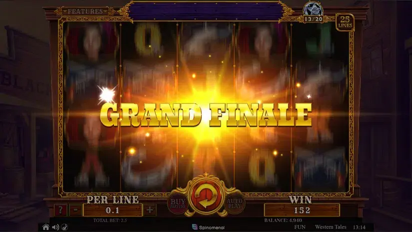 Western Tales slot screenshot 5