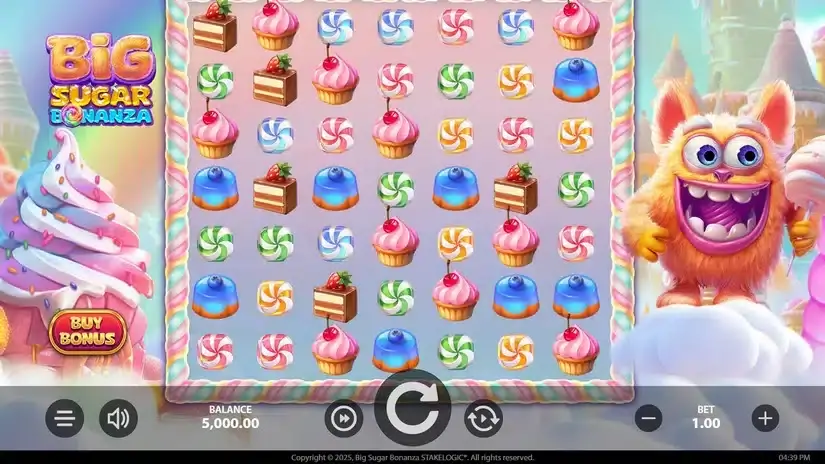 Big Sugar Bonanza Xmas slot screenshot 1