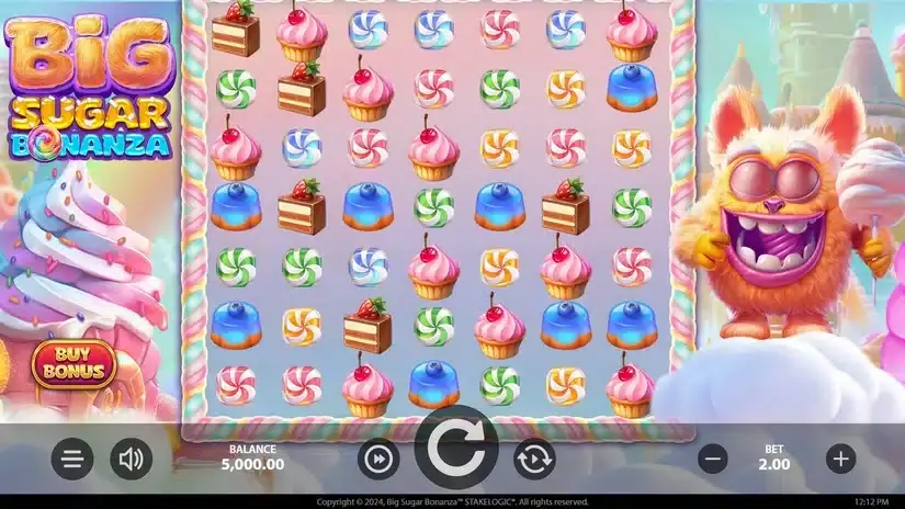 Big Sugar Bonanza slot screenshot 