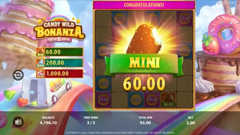 Candy Wild Bonanza slot screenshot 5