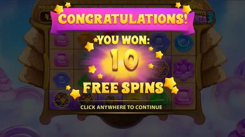 Candyways Bonanza 3 Megaways slot screenshot 3