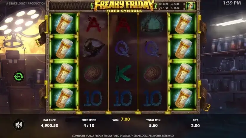 Freaky Friday Fixed Symbols slot screenshot 5