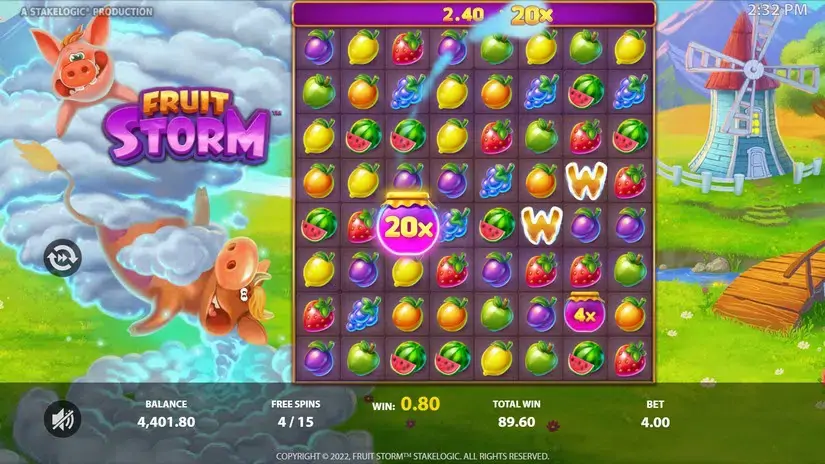 Fruit Storm slot screenshot 5