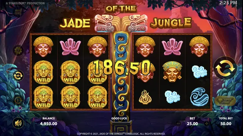 Jade of the Jungle slot screenshot 2