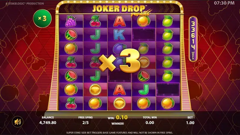 Joker Drop slot screenshot 4