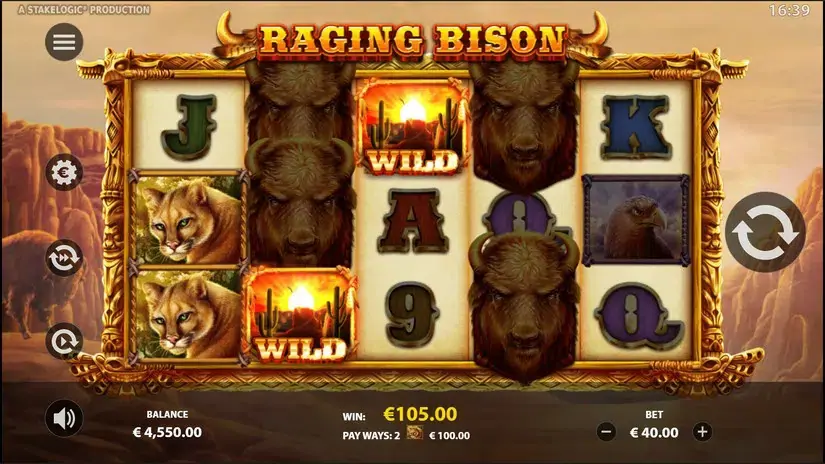 Raging Bison slot screenshot 4