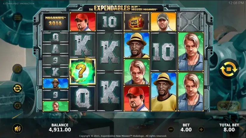 The Expendables New Mission Megaways slot screenshot 3