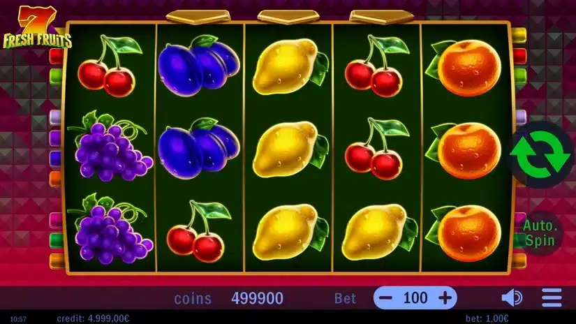 7 Fresh Fruits slot screenshot 