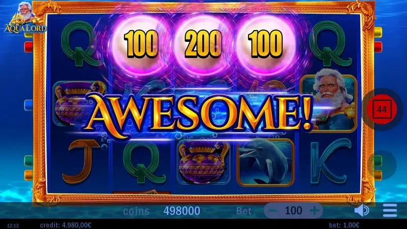 Aqua Lord slot screenshot 3