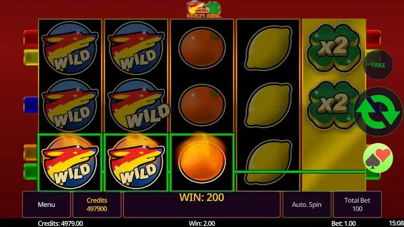 Big Max Multi Reel slot screenshot 2