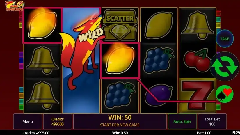 Big Max Upgrade slot screenshot 2
