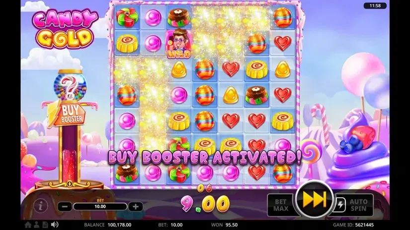 Candy Gold slot screenshot 3