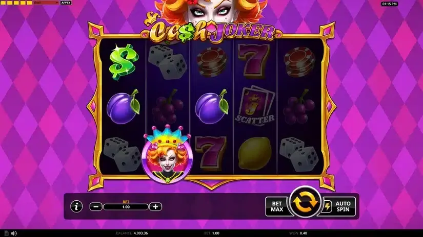 Cash Joker slot screenshot 2