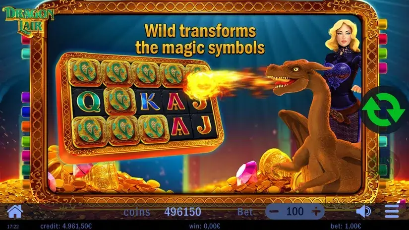 Dragon Lair slot screenshot 6