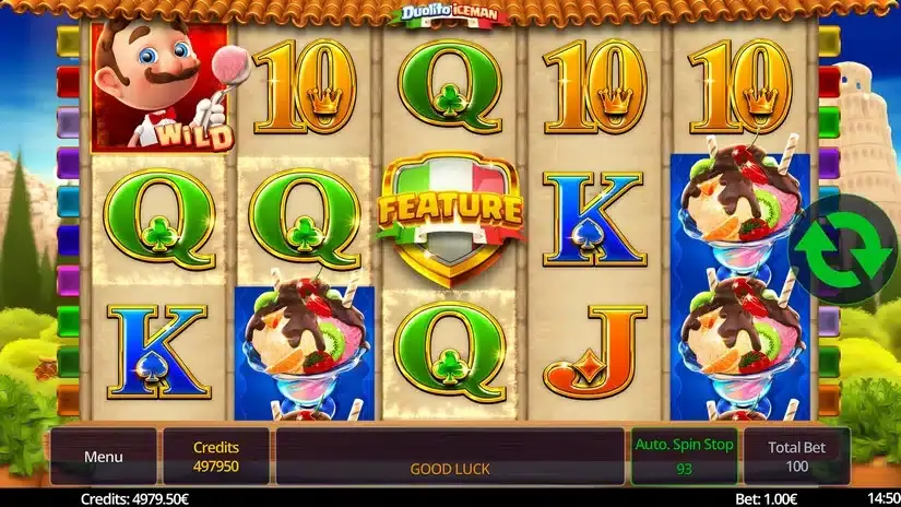 Duolito Iceman slot screenshot 2