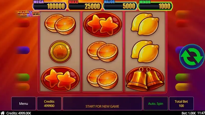 Extra Win X Pots slot screenshot 2