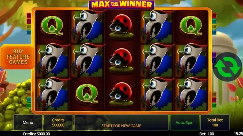 Max the Winner slot screenshot 1