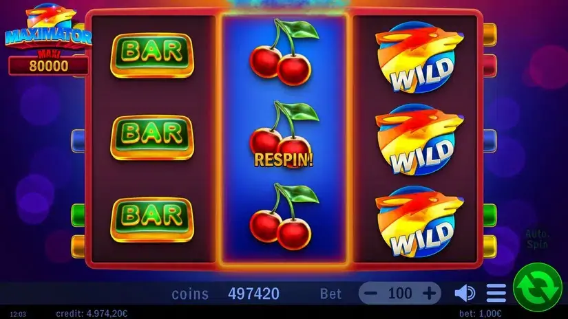 Maximator slot screenshot 3