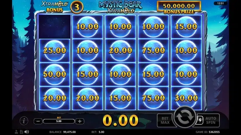 Mystic Bear XtraHold slot screenshot 4