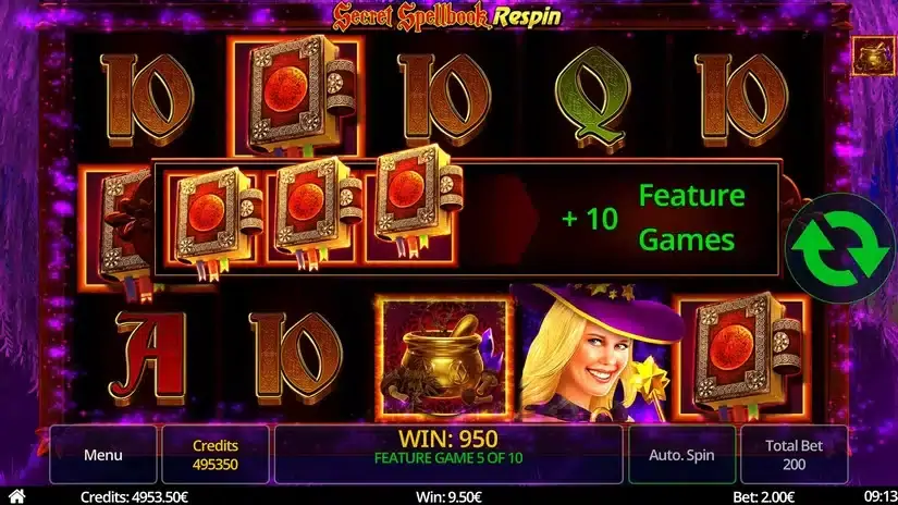 Secret Spellbook slot screenshot 7