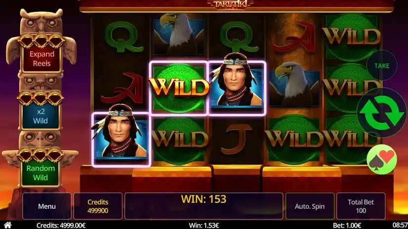 Takutiki slot screenshot 2