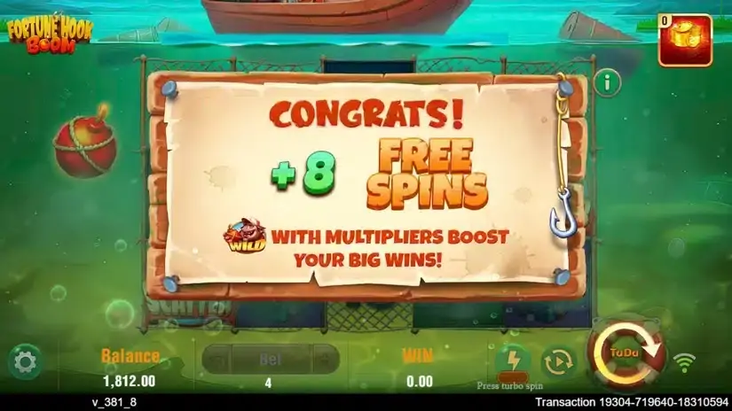 Fortune Hook Boom slot screenshot 3