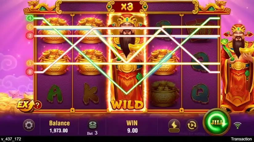 Jili Caishen slot screenshot 3