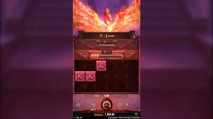 Trial of Phoenix slot screenshot 2