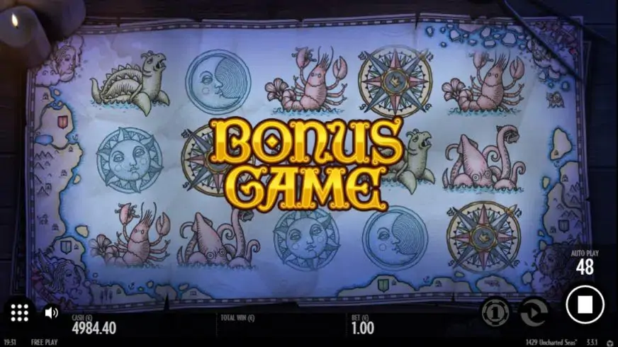 1429 Uncharted Seas slot screenshot 