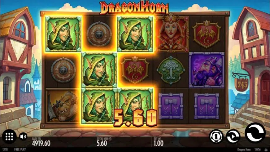 Dragon Horn slot screenshot 3