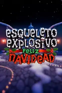 Esqueleto Explosivo Feliz Navidead