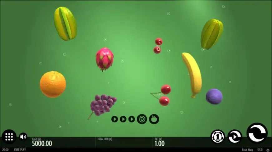 Fruit Warp slot screenshot 