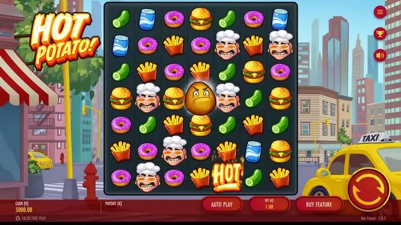 Hot Potato! slot screenshot 