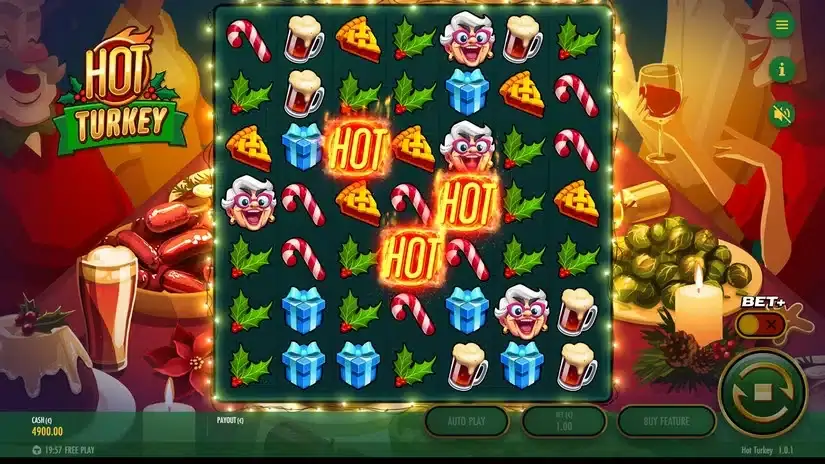 Hot Turkey slot screenshot 2