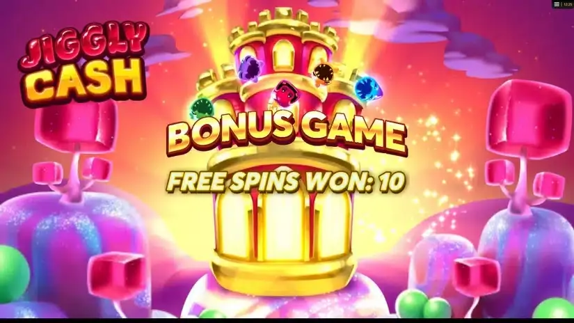 Jiggly Cash slot screenshot 3