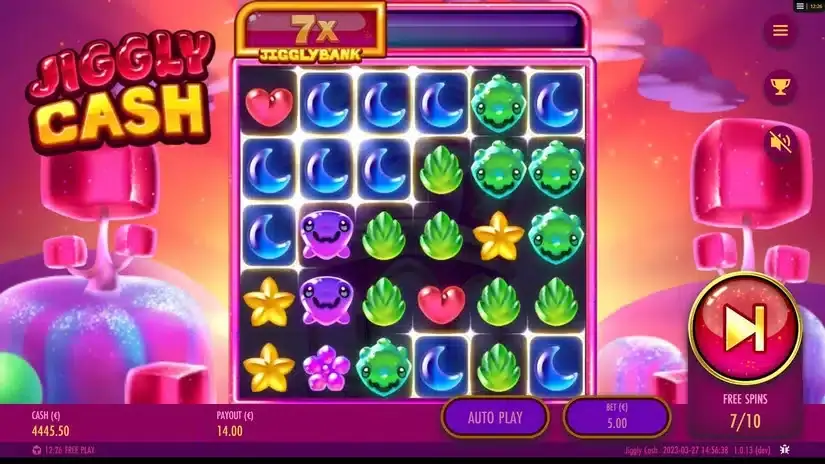Jiggly Cash slot screenshot 4